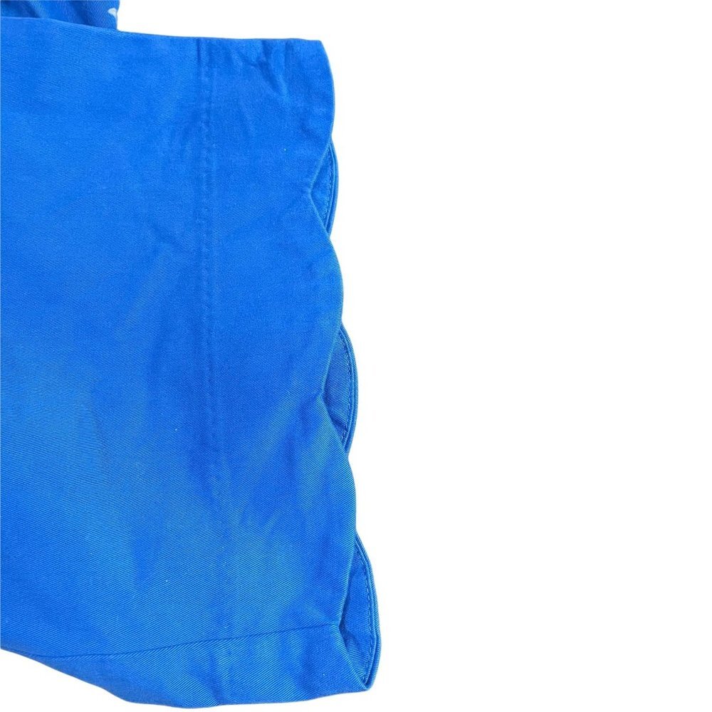 Kim Rogers Women's Scallop Hem Bright Blue Capri Pants Size 16 - Picture 6 of 6